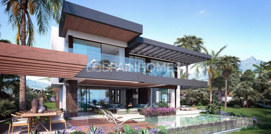 Villa in Marbella, Malaga, Spain 6 bedrooms, 608 sq.m. No. 120857