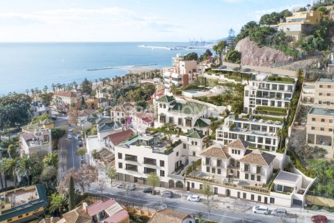 Takvåning i Malaga, Spanien 2 sovrum, 107 kvm. Nr. 121249