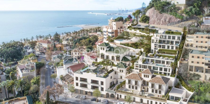 Penthauss Malaga, Spānijā 2 istabas, 107 m2 Nr. 121249