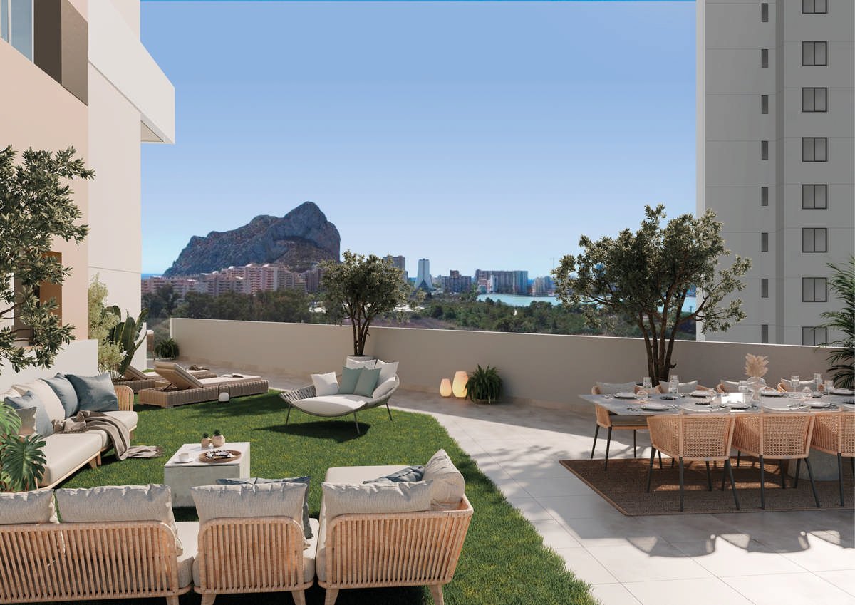 Apartment in Calpe, Alicante, Spain 3 bedrooms, 188 sq.m. No. 122713