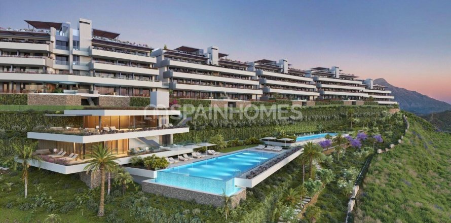 Kattohuoneisto Benahavis, Malaga, Espanja 3 makuuhuonetta, 154 m2 No. 121534