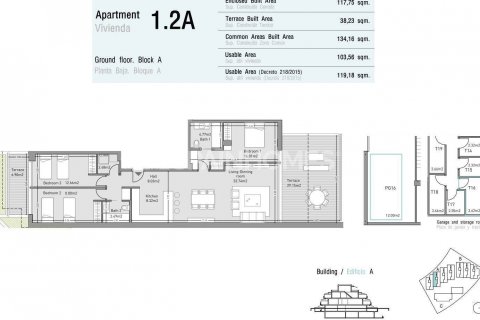 Продажа квартиры Эстепона, Малага, Испания 2 спальни, 83м2 №121532 - фото 10