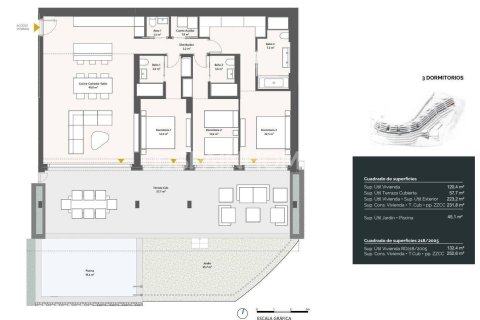 Dzīvoklis pārdošanā Benahavis, Malaga, Spānijā 3 istabas, 154 m2 Nr. 121533 - attēls 15