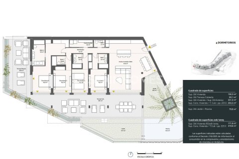 Dzīvoklis pārdošanā Benahavis, Malaga, Spānijā 3 istabas, 154 m2 Nr. 121533 - attēls 16