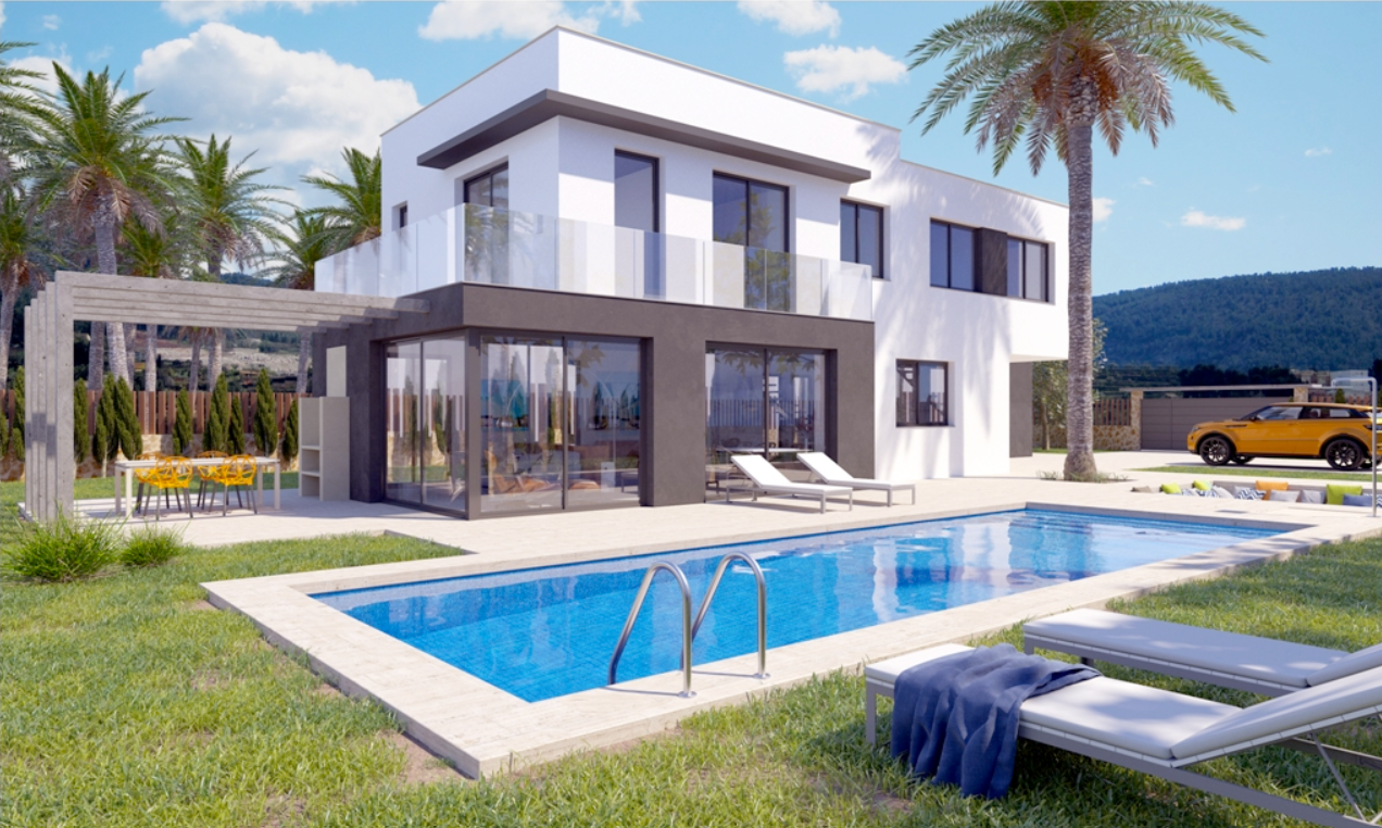 Villa en Alicante, España 5 dormitorios, 250 m2 No. 124973