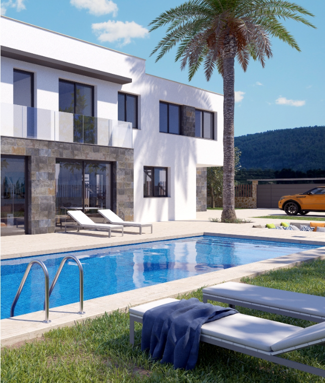 Villa en Alicante, España 5 dormitorios, 250 m2 No. 124973