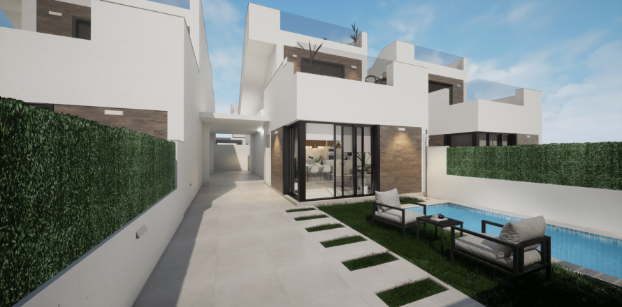 Villa Los Alcazares, Murcia, Spanien 3 Schlafzimmer, 101 m2 Nr. 128742
