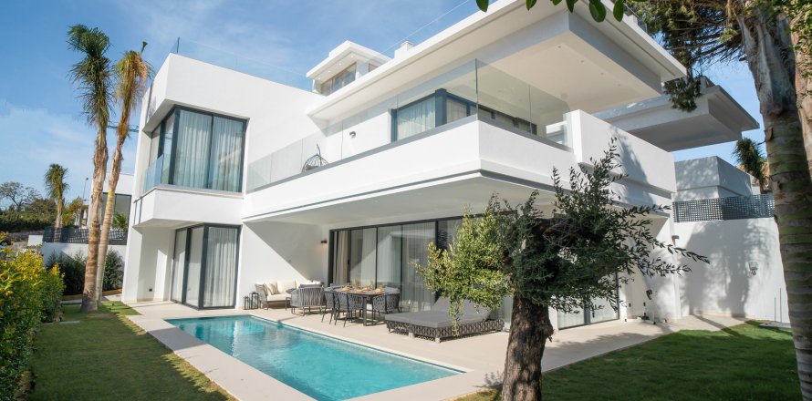 Вилла Марбелья, Малага, Испания 4 спальни, 434м2 №124187