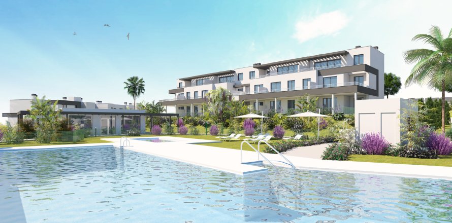 Lägenhet i Estepona, Malaga, Spanien 2 sovrum, 89 kvm. Nr. 124184