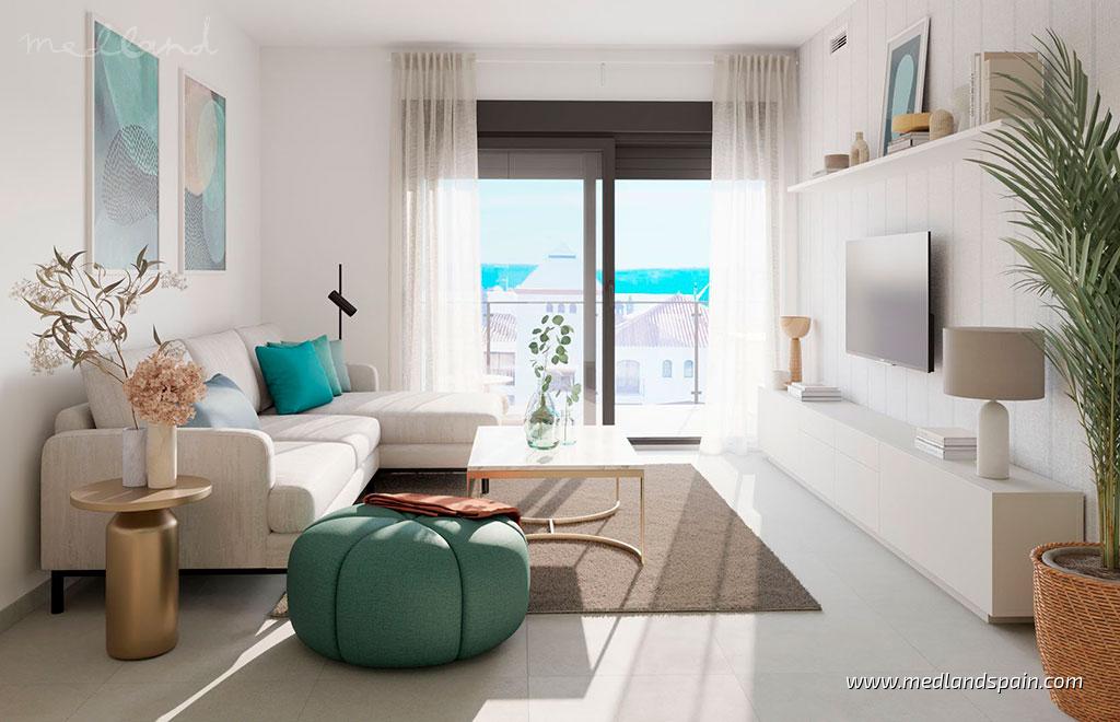 Apartment in Nerja, Malaga, Spain 3 bedrooms, 89 sq.m. No. 130482