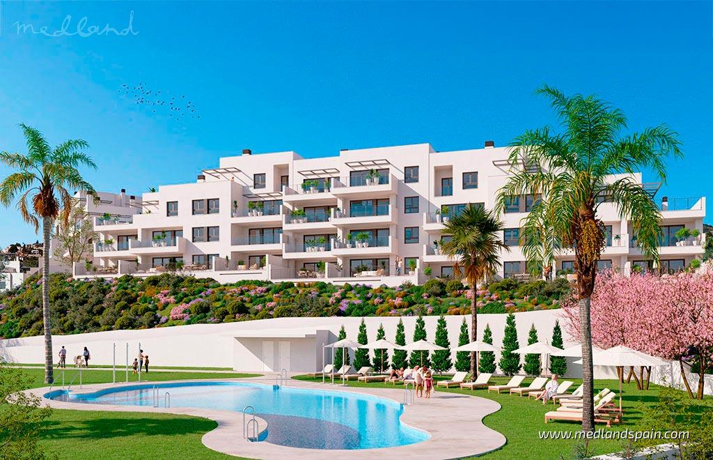 Apartment in Nerja, Malaga, Spain 3 bedrooms, 89 sq.m. No. 130482