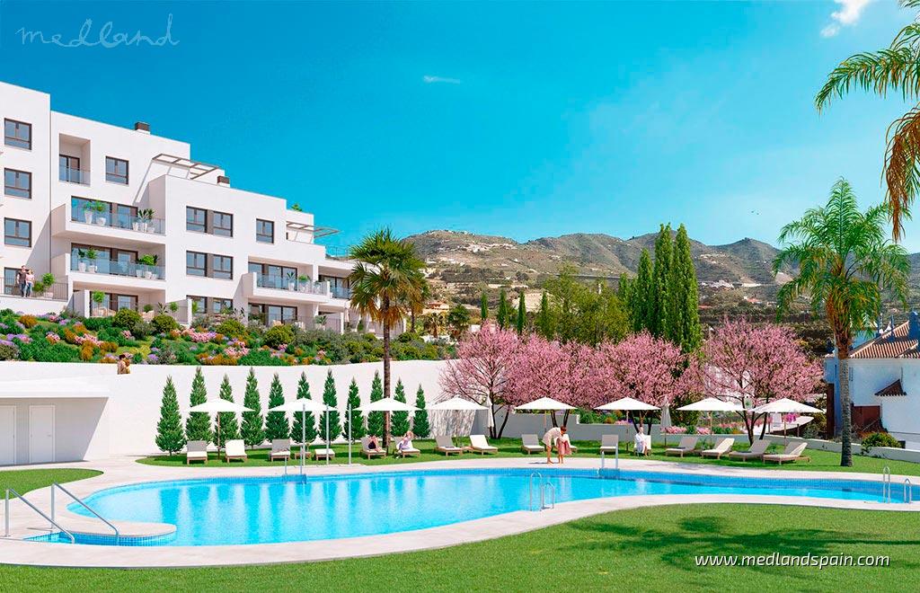 Apartment in Nerja, Malaga, Spain 3 bedrooms, 89 sq.m. No. 130482