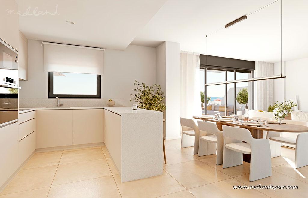 Apartamento en Estepona, Málaga, España 2 dormitorios, 137 m2 No. 130479