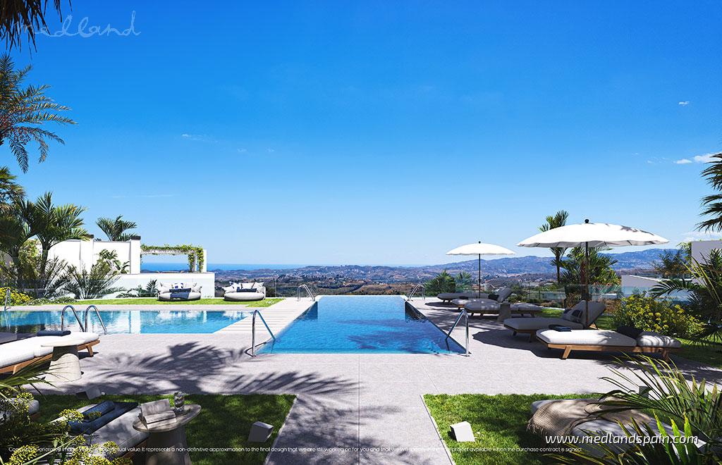 Apartment in Mijas Costa, Malaga, Spain 3 bedrooms, 104 sq.m. No. 129153