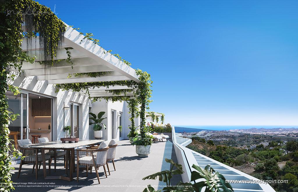 Apartment in Mijas Costa, Malaga, Spain 3 bedrooms, 104 sq.m. No. 129153
