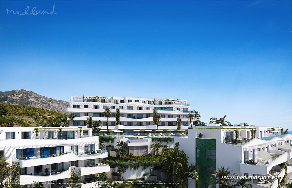 Apartment in Mijas Costa, Malaga, Spain 3 bedrooms, 104 sq.m. No. 129153