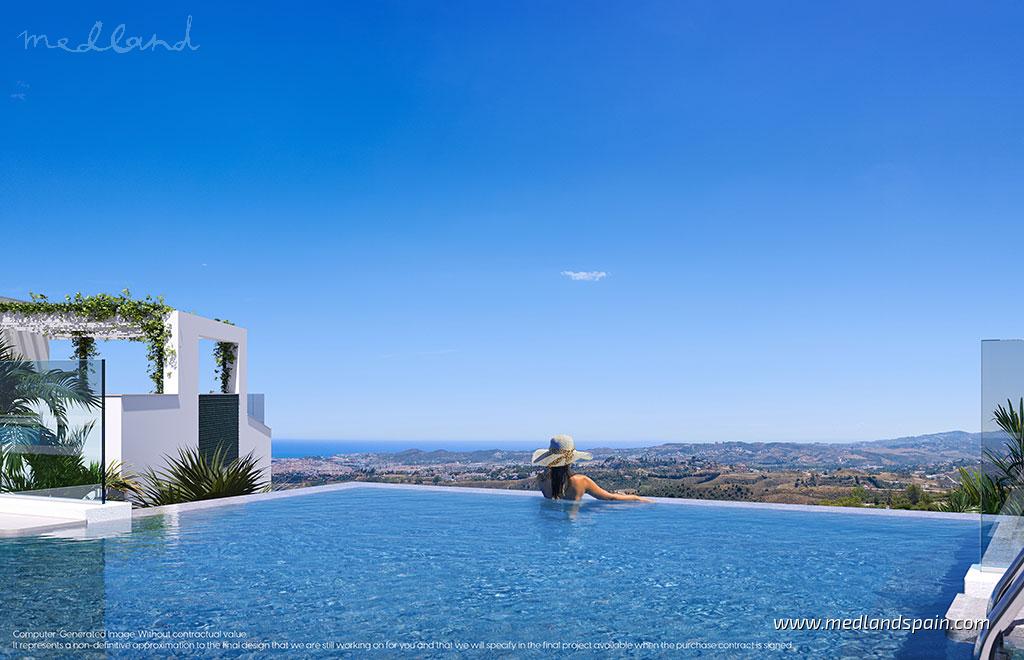 Apartment in Mijas Costa, Malaga, Spain 3 bedrooms, 104 sq.m. No. 129153