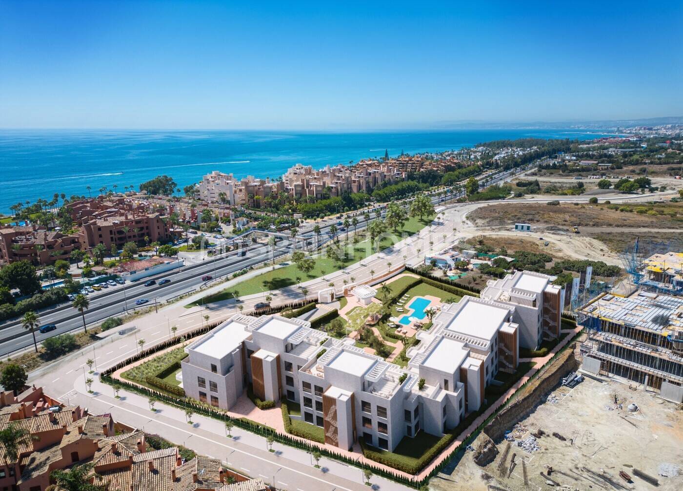 Квартира в Эстепона, Малага, Испания 2 спальни, 79м2 №124662