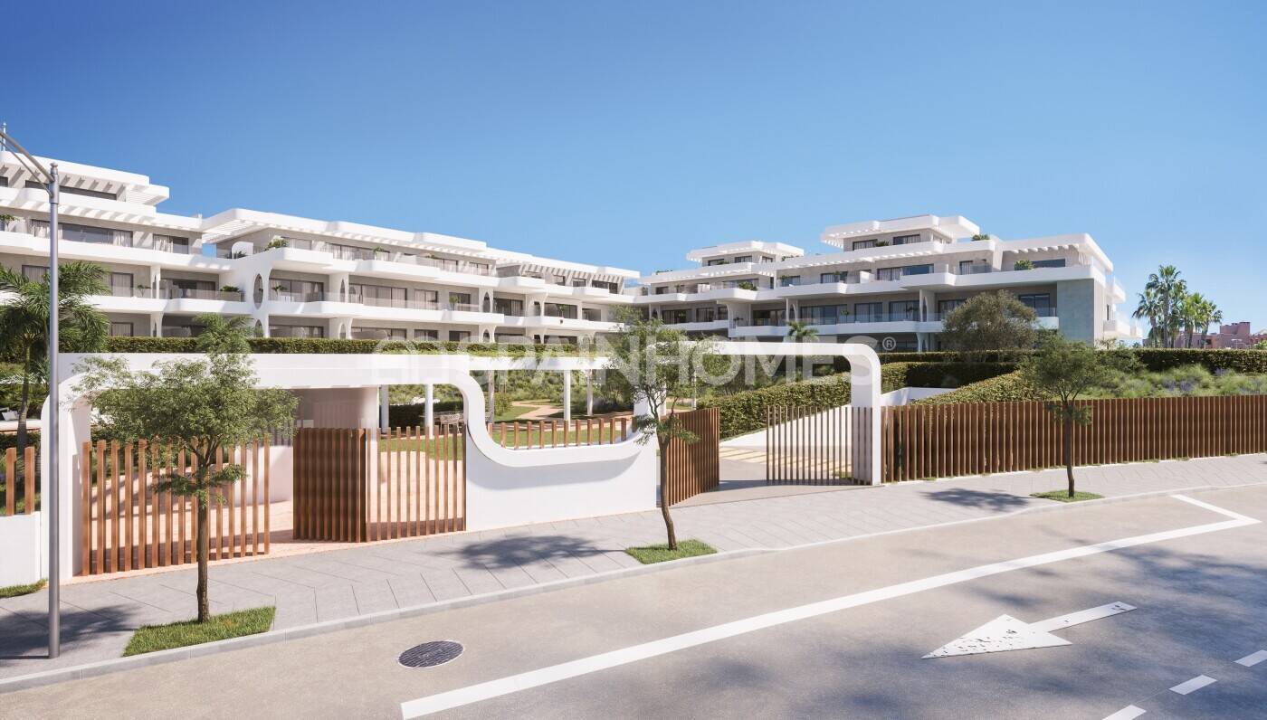 Квартира в Эстепона, Малага, Испания 2 спальни, 79м2 №124662