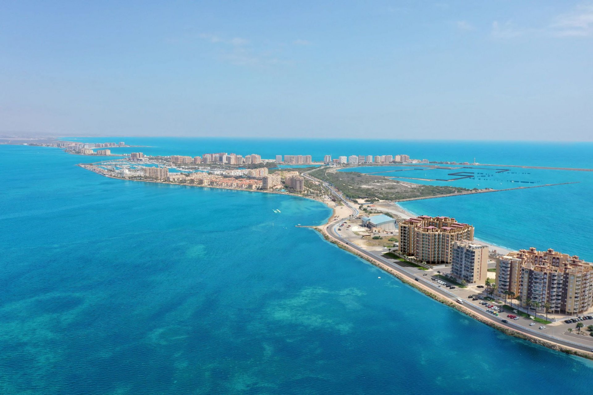 Apartamento en La Manga del Mar Menor, Murcia, España 1 dormitorio, 78 m2 No. 130786