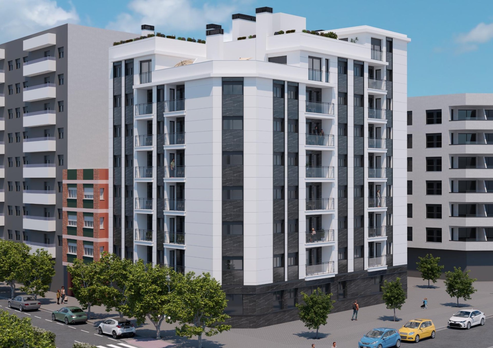 Apartment à Castellon de la Plana, Castellon, Espagne 3 chambres, 109 m2 No. 122703