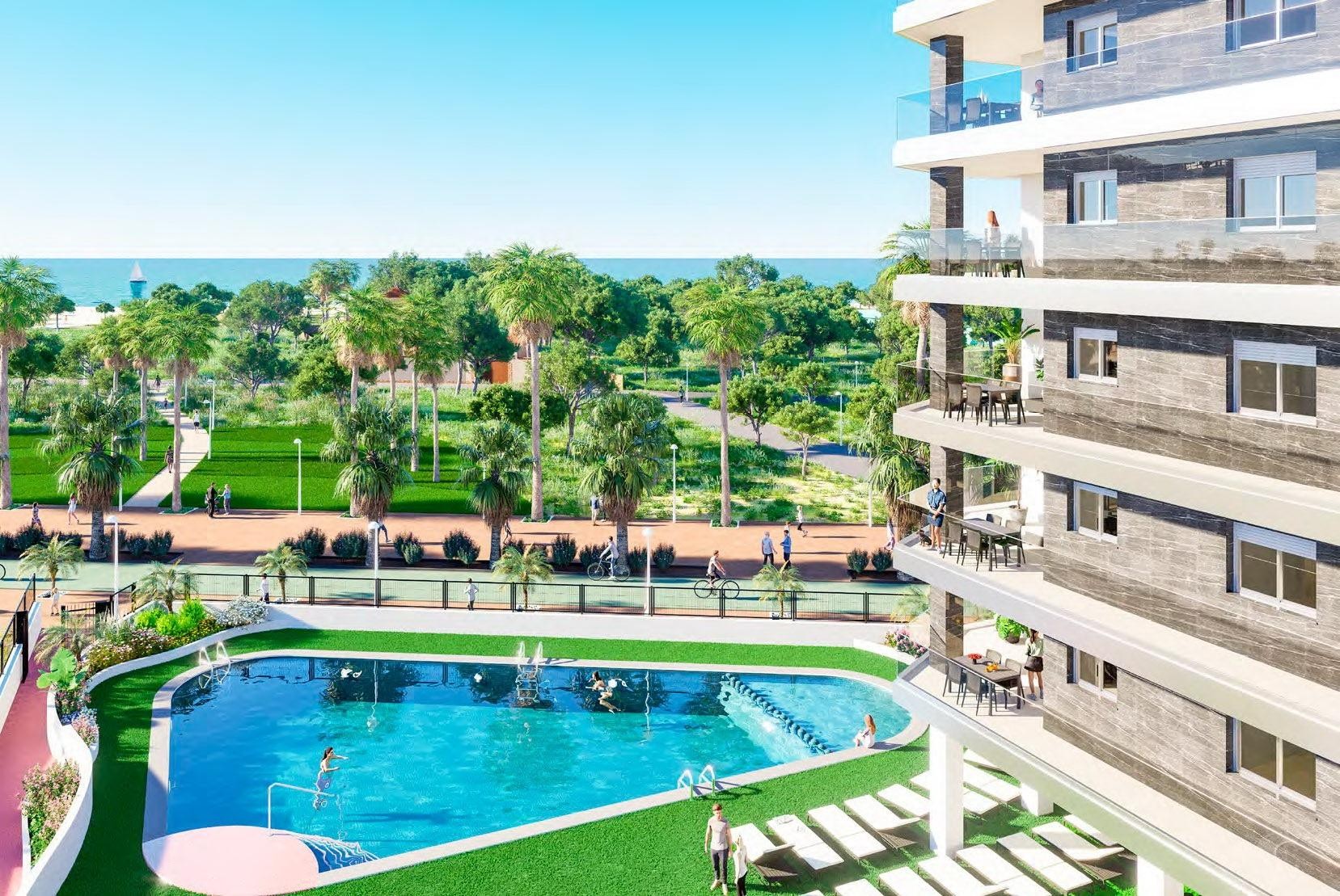 Apartamento en Castellón de la Plana, Castellón, España 2 dormitorios,  No. 122705