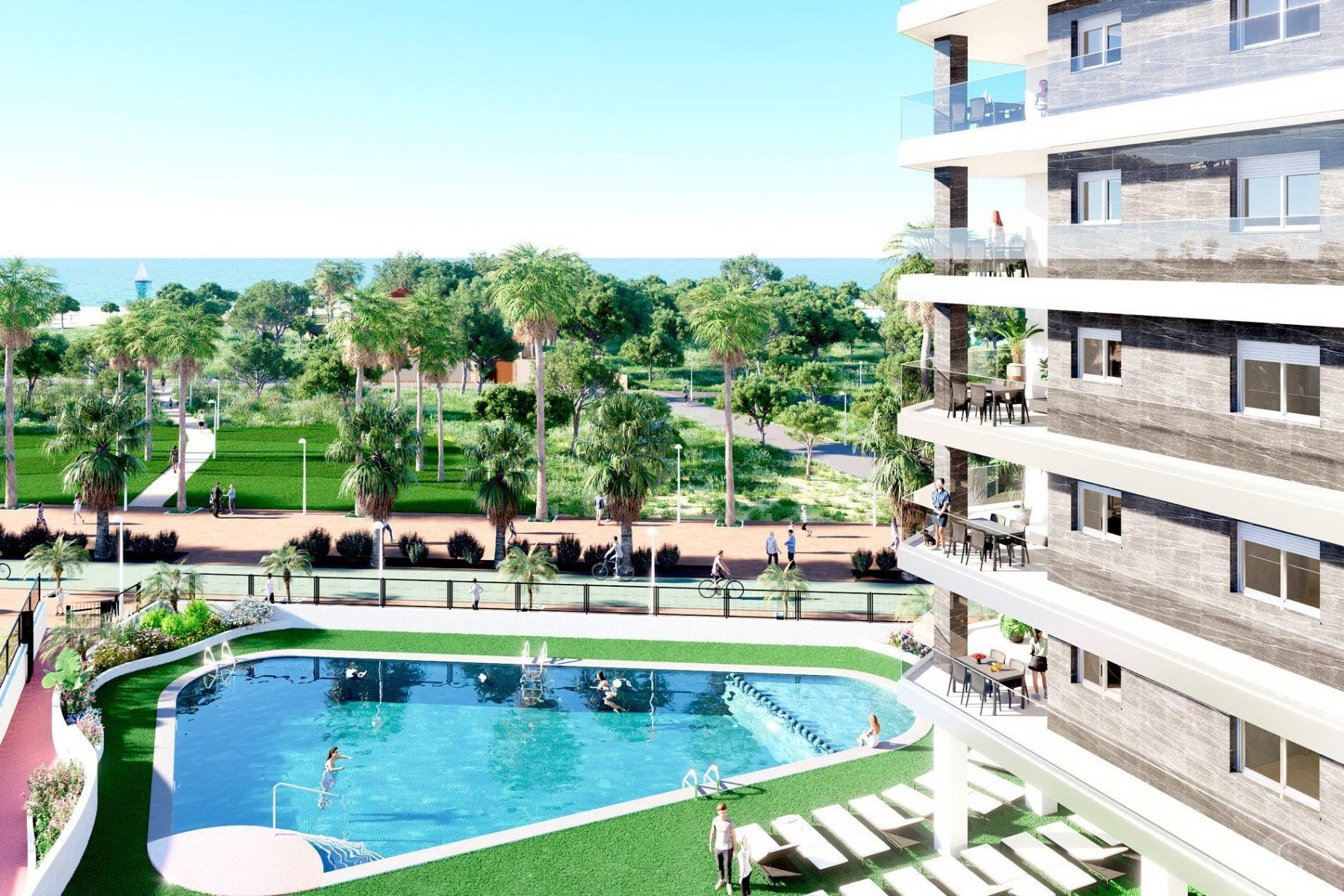 Apartament w Castellon de la Plana, Castellon, Hiszpania 3 sypialnie,  nr 122706