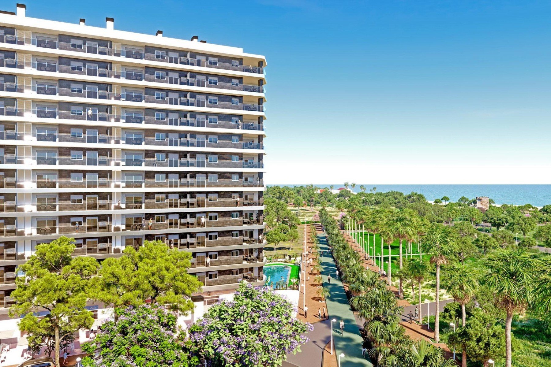 Apartament w Castellon de la Plana, Castellon, Hiszpania 3 sypialnie,  nr 122706