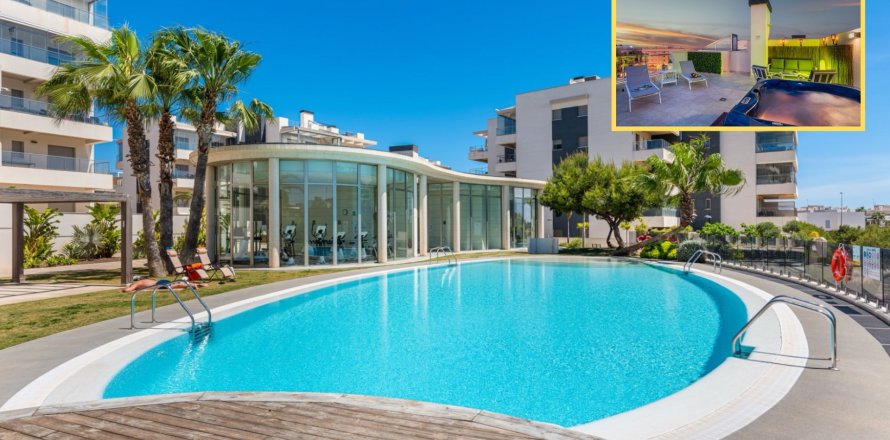 Lägenhet Villamartin, Alicante, Spanien 3 sovrum, 80 kvm. Nr. 125896