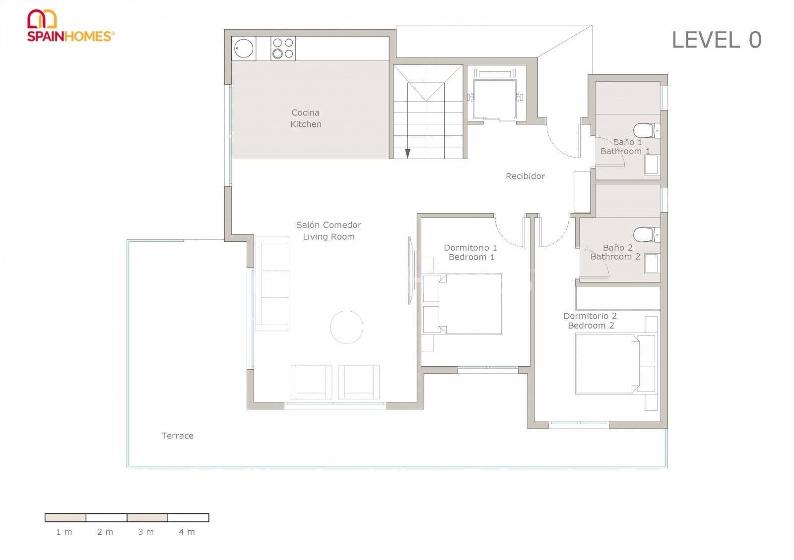 Villa a Rojales, Alicante, Spagna 4 camere da letto, 260 mq. N° 120492