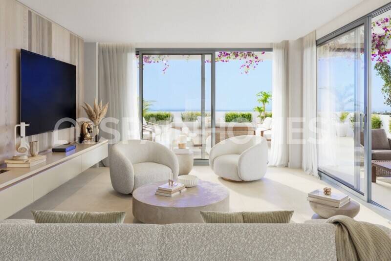 Apartment in Casares, Malaga, Spain 3 bedrooms, 86 sq.m. No. 132790
