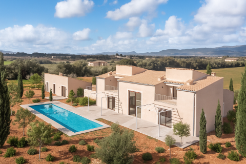 Finca myytävänä Sencelles, Mallorca, Espanja, 5 makuuhuonetta, 492 m2 No. 129704 - kuva 1