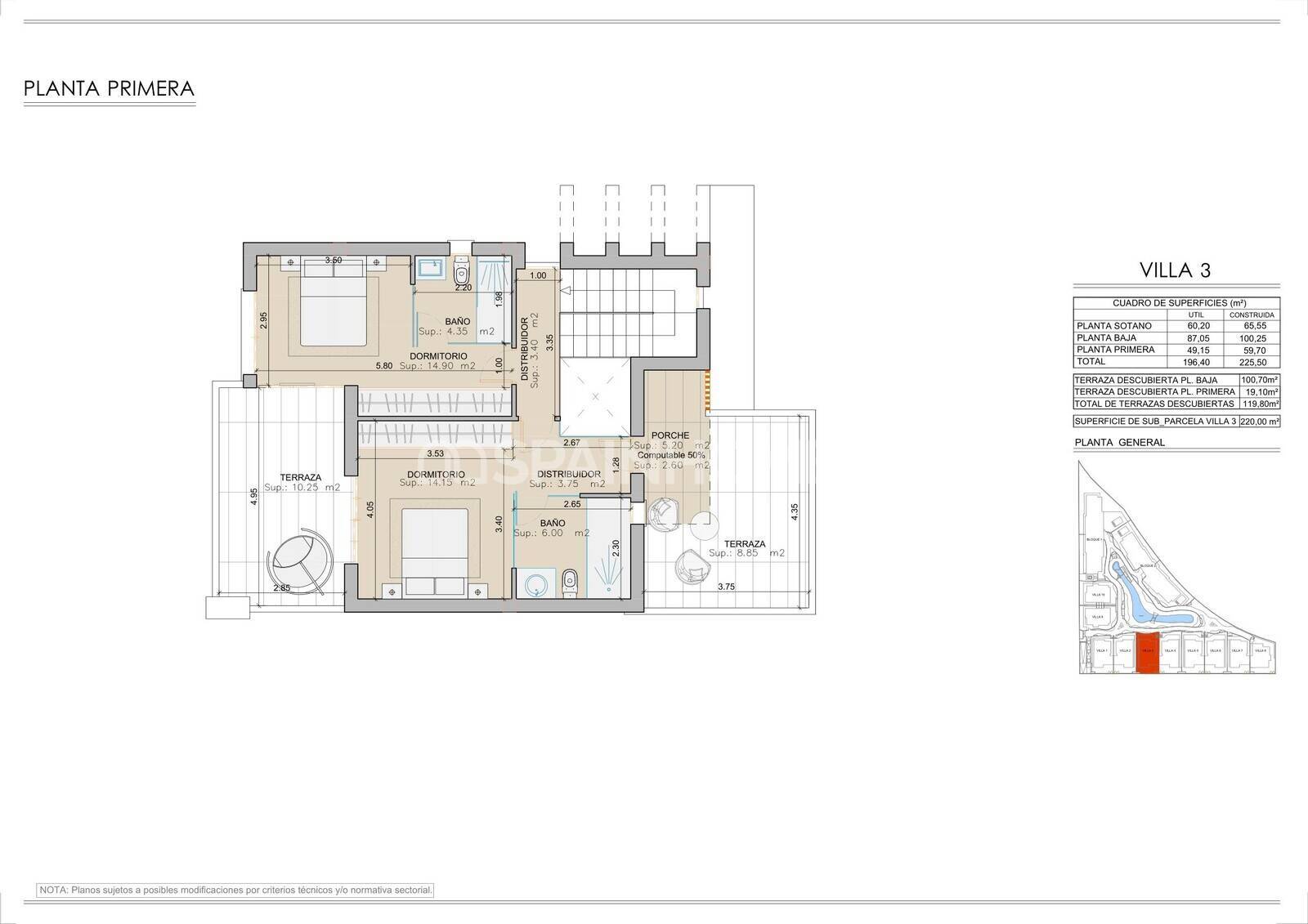 Villa Pulpi, Almeria, Spānijā 3 istabas, 253 m2 Nr. 121300