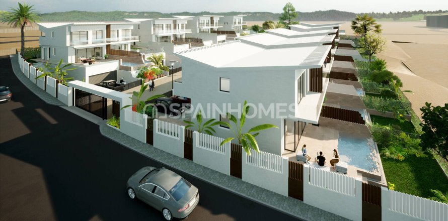 Villa in Mijas, Malaga, Spain 4 bedrooms, 238 sq.m. No. 121303