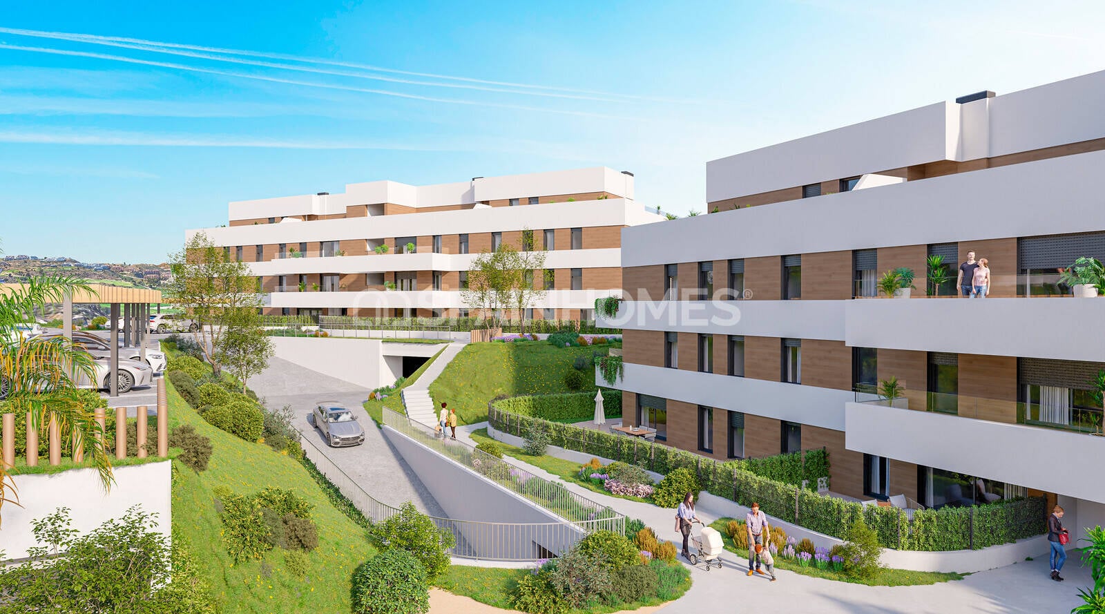 Apartment in Mijas, Malaga, Spain 2 bedrooms, 64 sq.m. No. 120785