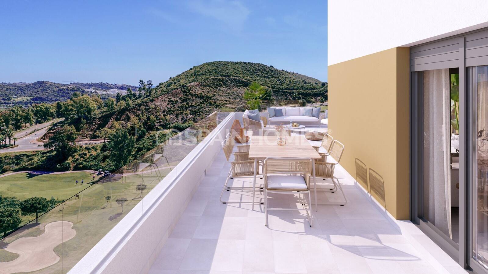 Apartment in Mijas, Malaga, Spain 2 bedrooms, 64 sq.m. No. 120785