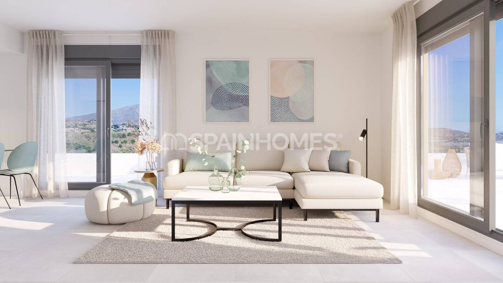 Apartment in Mijas, Malaga, Spain 2 bedrooms, 64 sq.m. No. 120785