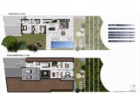 Продажа виллы в Финестрат, Аликанте, Испания 4 спальни, 133м2 №121184 - фото 9