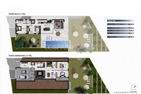 Продажа виллы в Финестрат, Аликанте, Испания 4 спальни, 133м2 №121184 - фото 8
