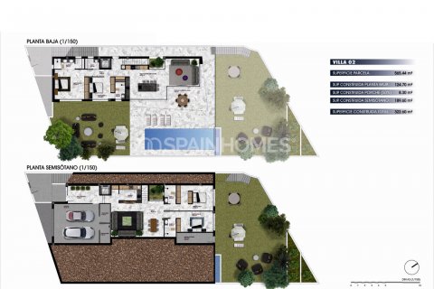 Продажа виллы в Финестрат, Аликанте, Испания 4 спальни, 133м2 №121184 - фото 7