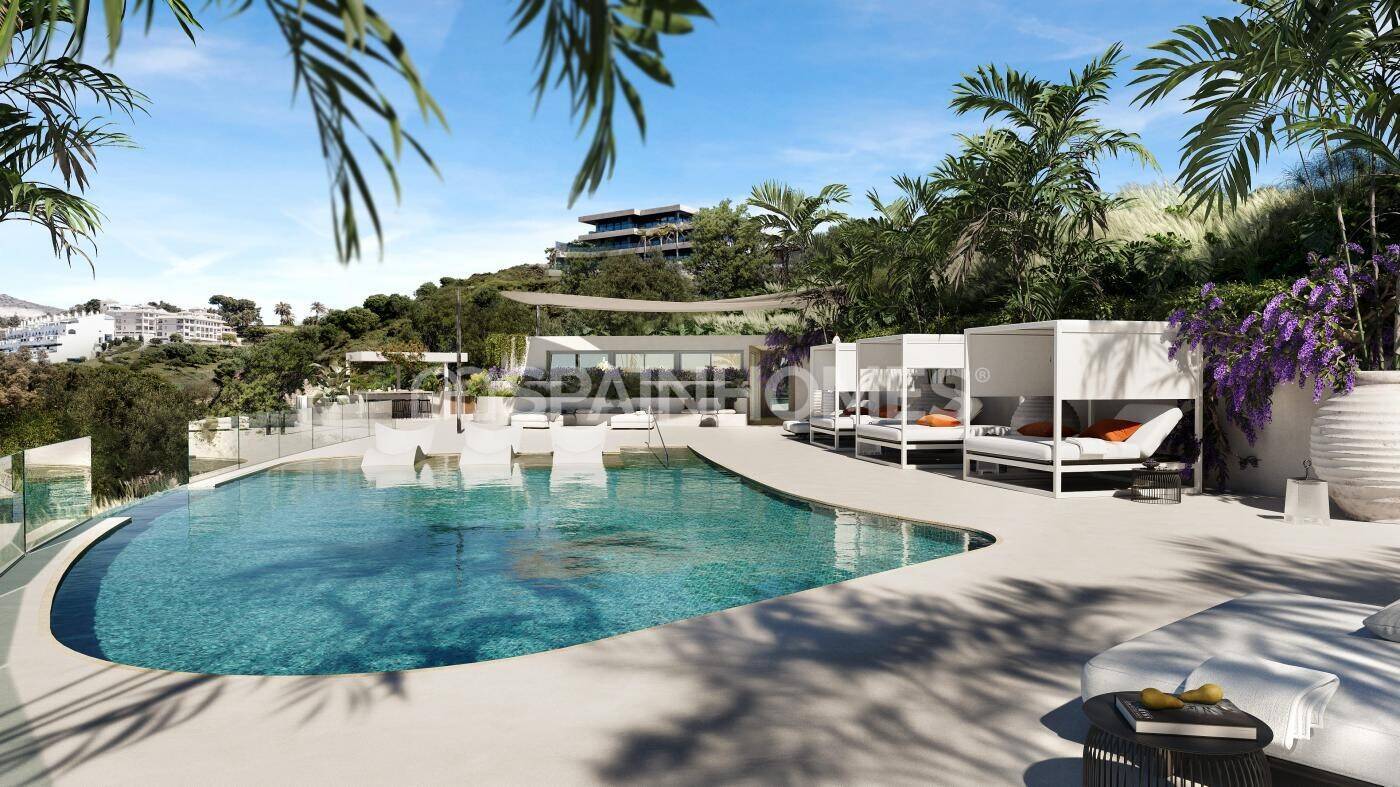Kattohuoneisto Benalmadena, Malaga, Espanja 4 makuuhuonetta, 103 m2 No. 120853