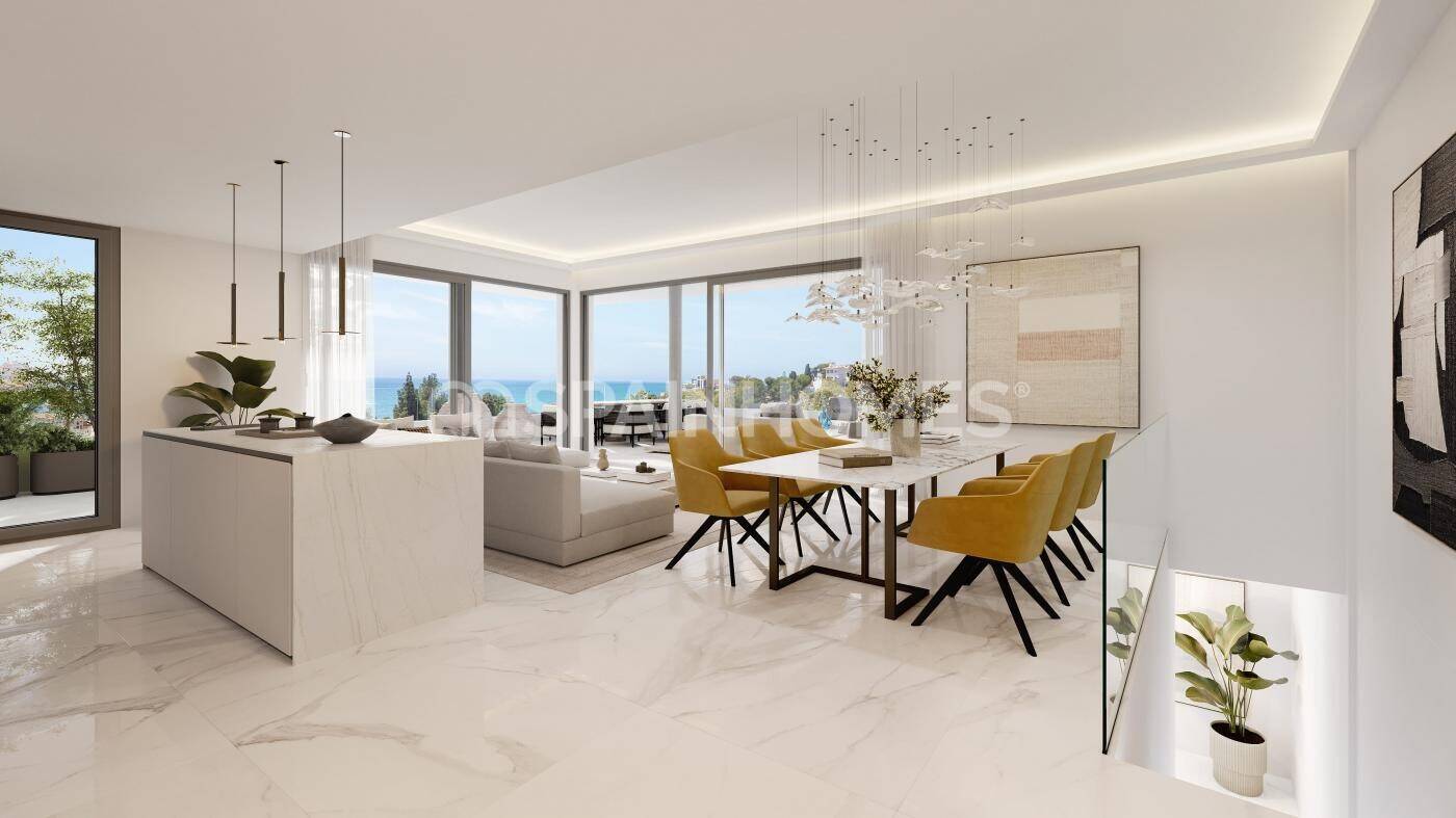 Kattohuoneisto Benalmadena, Malaga, Espanja 3 makuuhuonetta, 136 m2 No. 120852