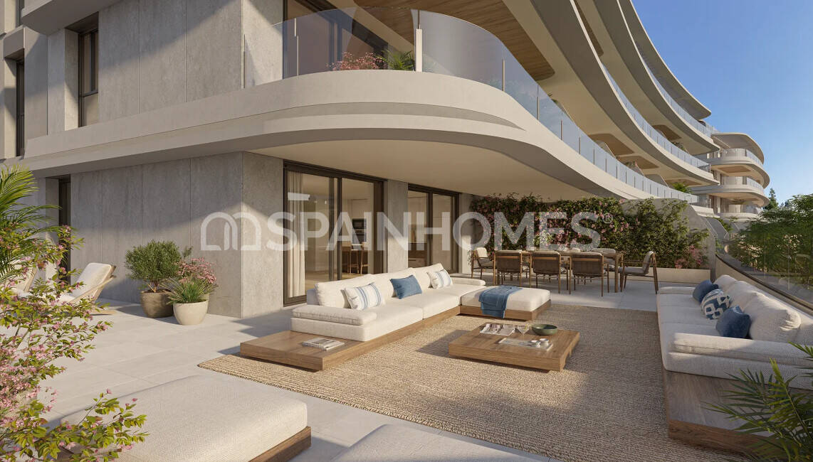 Apartment in Mijas, Malaga, Spain 2 bedrooms, 79 sq.m. No. 122474