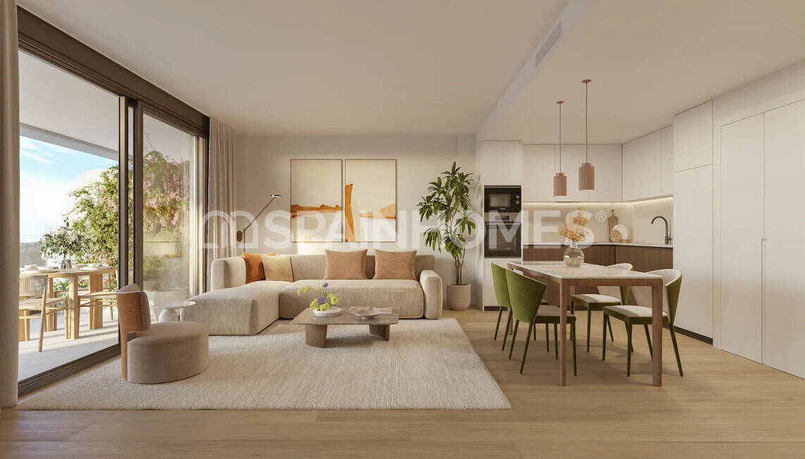 Apartment in Mijas, Malaga, Spain 2 bedrooms, 79 sq.m. No. 122474