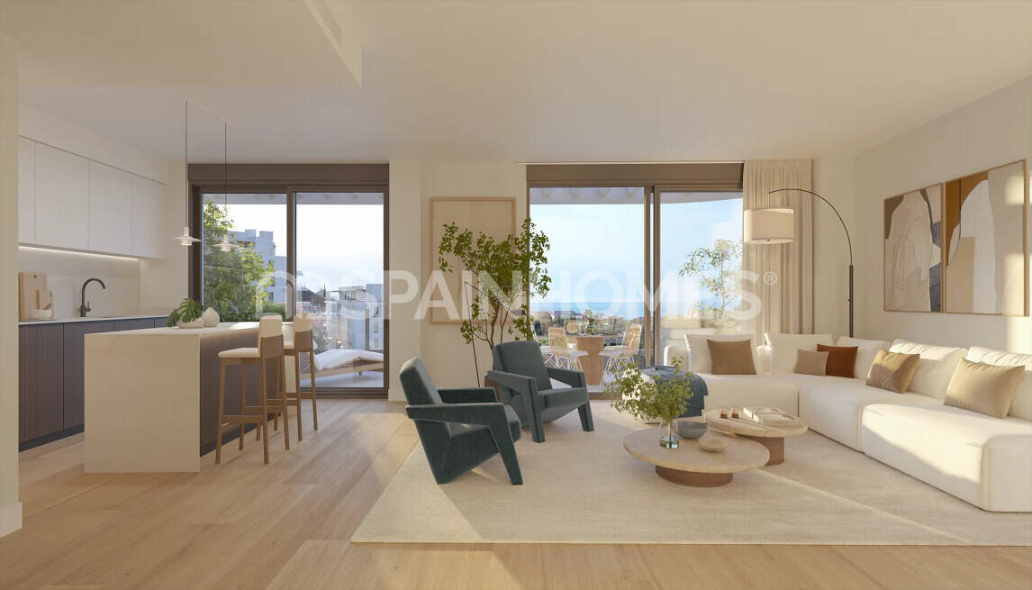 Apartment in Mijas, Malaga, Spain 2 bedrooms, 79 sq.m. No. 122474
