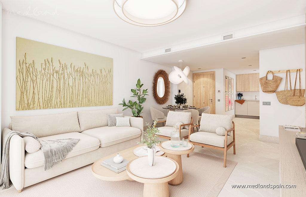 Dzīvoklis Mijas Costa, Malaga, Spānijā 2 istabas, 76 m2 Nr. 130499