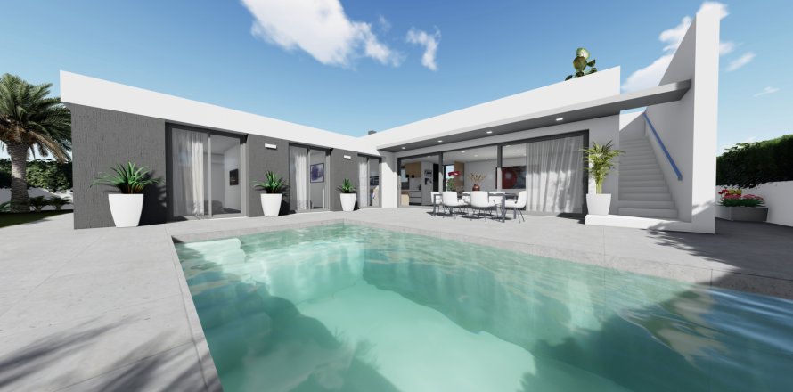 Villa Pulpi, Almeria, Spanien 2 sovrum, 206 kvm. Nr. 124165