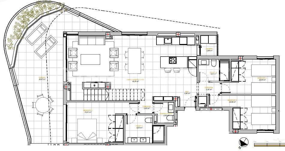 Apartment à Marbella, Malaga, Espagne 3 chambres, 175 m2 No. 131209