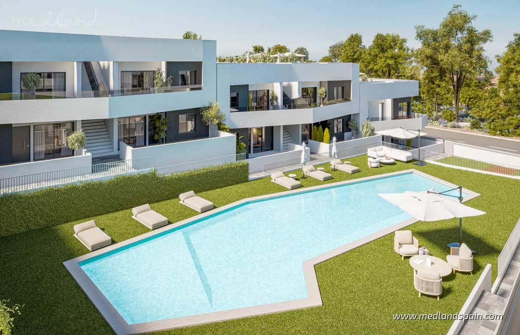Appartamento a San Miguel de Salinas, Alicante, Spagna 3 camere da letto, 85 mq. N° 124628