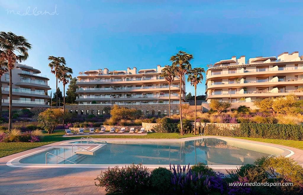 Lägenhet i Mijas Costa, Malaga, Spanien 2 sovrum, 87 kvm. Nr. 124633